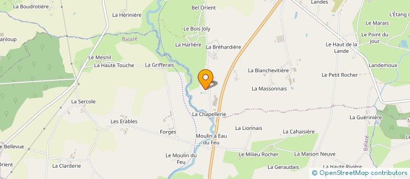 localisation de l'entreprise VANDEMOORTELE TRANSPORT SOLUTIONS FRANCE à CHATILLON-EN-VENDELAIS