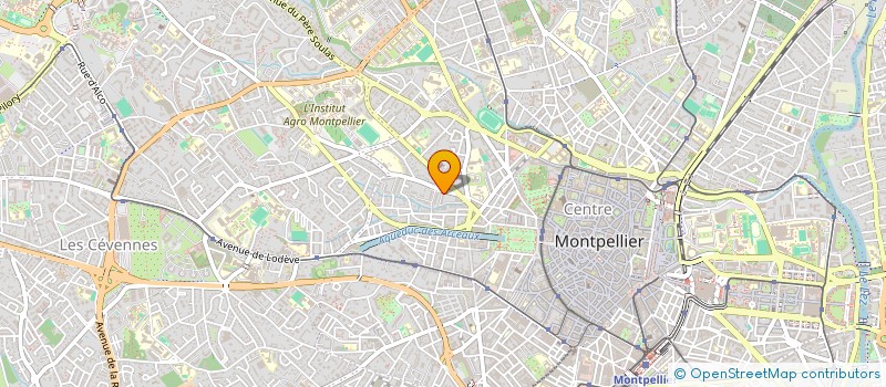 localisation de l'entreprise VANDENBERGHE à MONTPELLIER