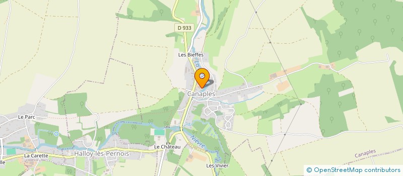 localisation de l'entreprise VANDENBUSSCHE à CANAPLES