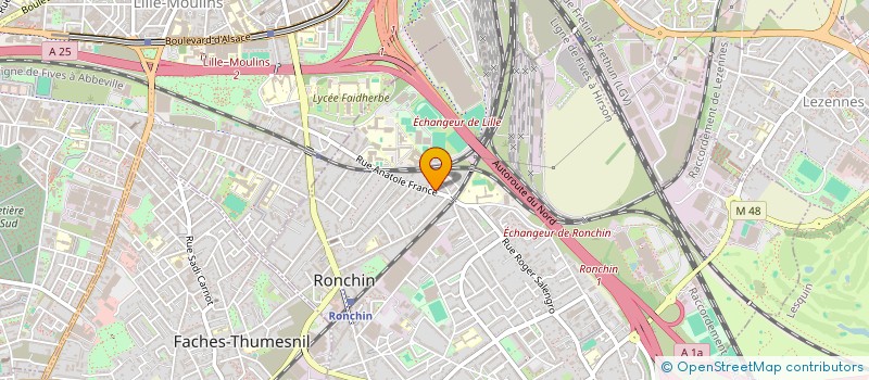 localisation de l'entreprise VANDENGLOBE RONCHIN IMMO  RONCHIN