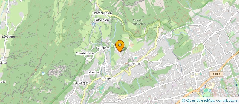 localisation de l'entreprise VANDENHOVE LA PLAINE FLEURIE  MEYLAN