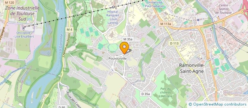 localisation de l'entreprise VANDENPLAS-AURIAC à TOULOUSE