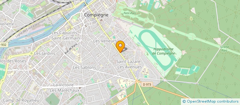 localisation de l'entreprise VANDERBECKEN PROMOTION à COMPIEGNE
