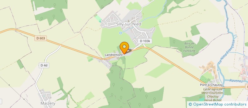 localisation de l'entreprise VANDERGHEYNST  OGY-MONTOY-FLANVILLE