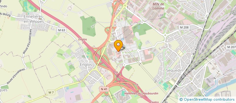 localisation de l'entreprise VANDERGUSTE ESTELLE INSTITUT à ENGLOS