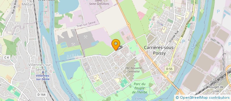localisation de l'entreprise VANDERLAB à CARRIERES-SOUS-POISSY