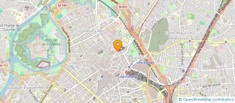 localisation de l'entreprise VANDERSCHOOTEN CONSEIL à LILLE