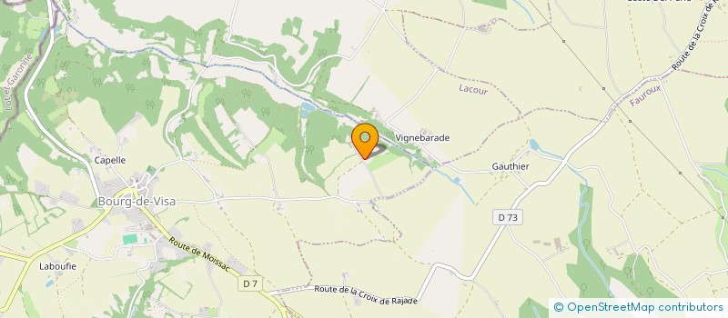 localisation de l'entreprise VANDERSTEEN ET FILS  BOURG-DE-VISA