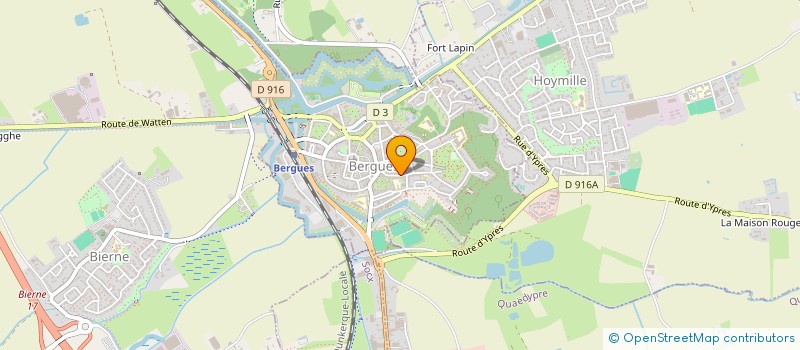 localisation de l'entreprise VANDEWALLE à CROCHTE