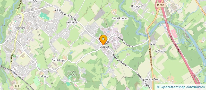 localisation de l'entreprise VANDI & CIE à REIGNIER-ESERY