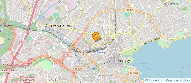 localisation de l'entreprise VANDI SOPHIE à ANNECY