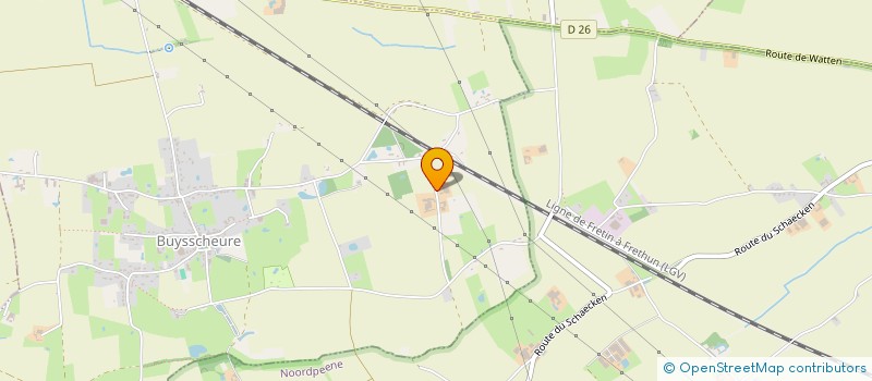 localisation de l'entreprise VANDIENSTE ET FILS  BUYSSCHEURE