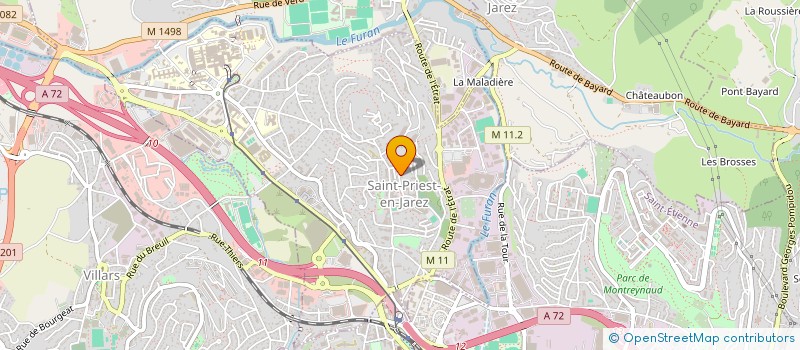 localisation de l'entreprise VANDIM CONSEILS SAS  SAINT-PRIEST-EN-JAREZ