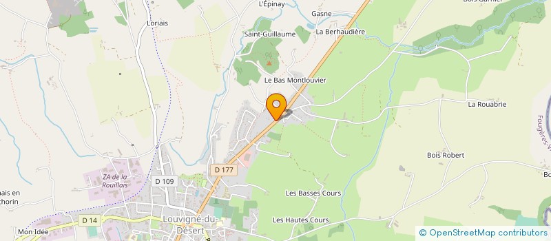 localisation de l'entreprise VANDIS à LOUVIGNE-DU-DESERT