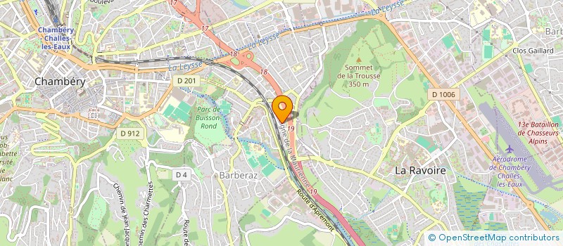 localisation de l'entreprise VANDIS  BARBERAZ