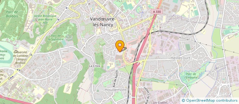 localisation de l'entreprise VANDIS à VANDŒUVRE-LES-NANCY