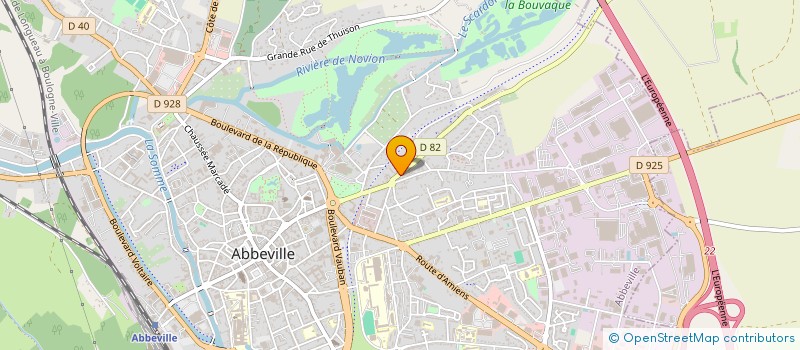 localisation de l'entreprise VANDOEUVRE- LE HAUT DE MEZES- LHDF à VILLENEUVE-D'ASCQ