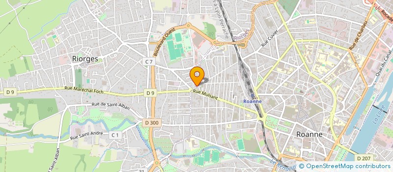 localisation de l'entreprise VANDOME SERVICES à RIORGES