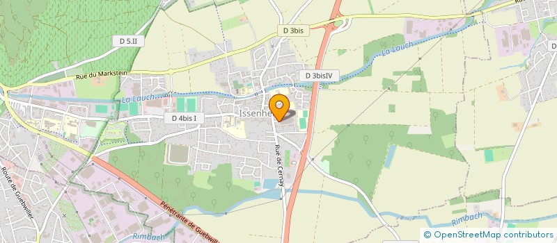 localisation de l'entreprise VANE STREET FOOD  ISSENHEIM