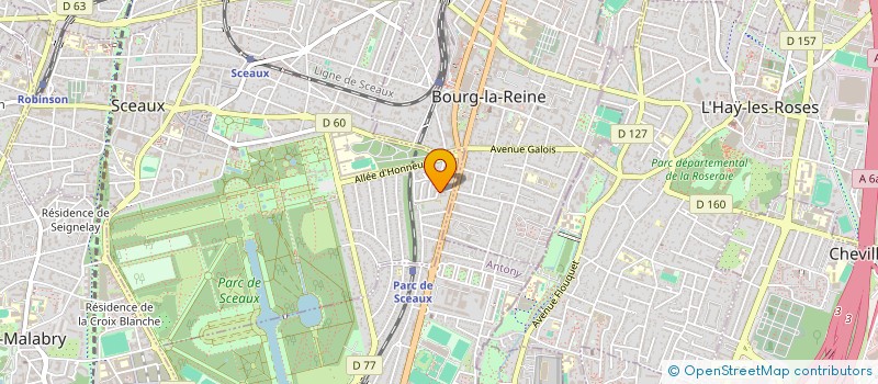 localisation de l'entreprise VANEA  SCEAUX