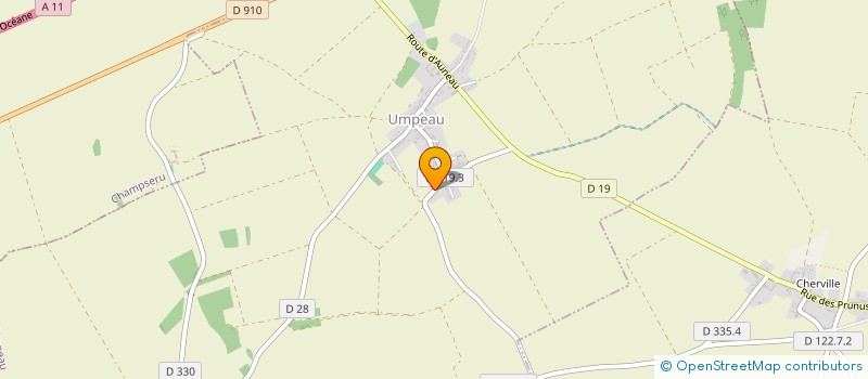 localisation de l'entreprise VANEL  UMPEAU