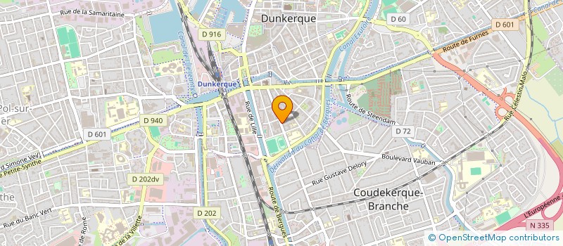 localisation de l'entreprise VANELLE PAIS LOPES à DUNKERQUE