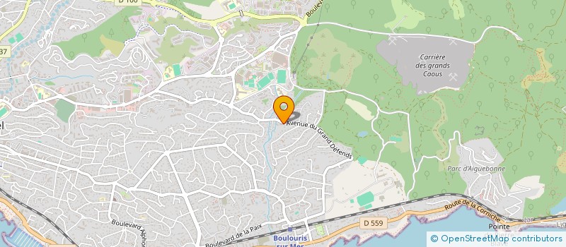 localisation de l'entreprise VANERRA  SAINT-RAPHAEL
