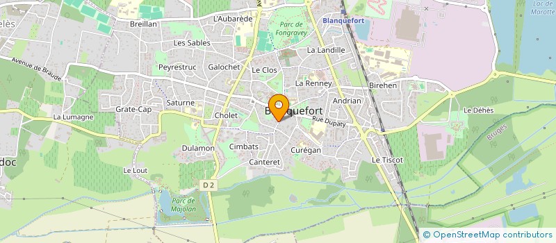 localisation de l'entreprise VANESFOOD à BLANQUEFORT