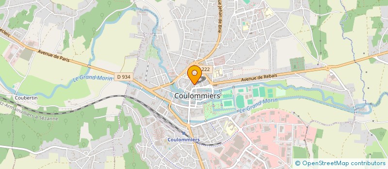 localisation de l'entreprise VANESS VIRG'IN  COULOMMIERS
