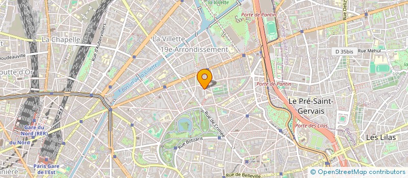 localisation de l'entreprise VANESSA  PARIS