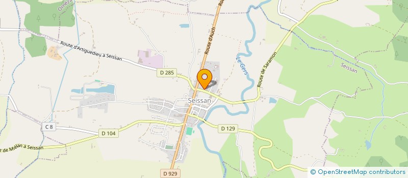 localisation de l'entreprise VANESSA AUTHIE  SEISSAN
