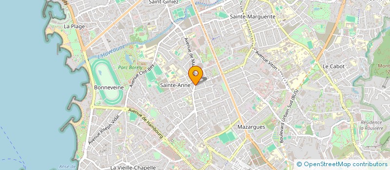 localisation de l'entreprise VANESSA LOGGIA - LA LOGE à MARSEILLE