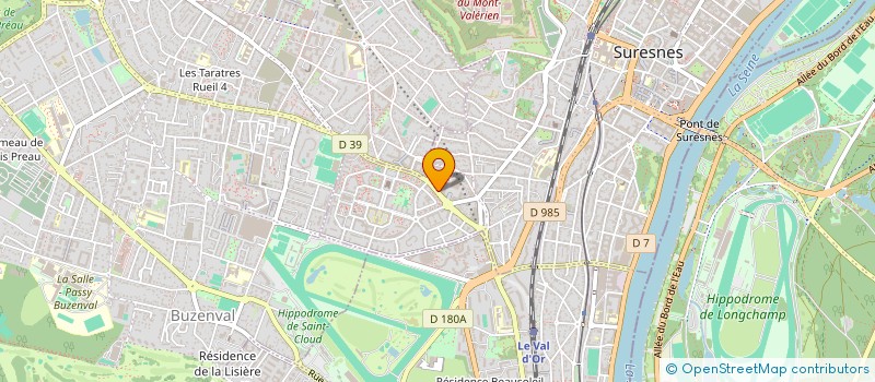 localisation de l'entreprise VANESSA MONDAUD à SURESNES