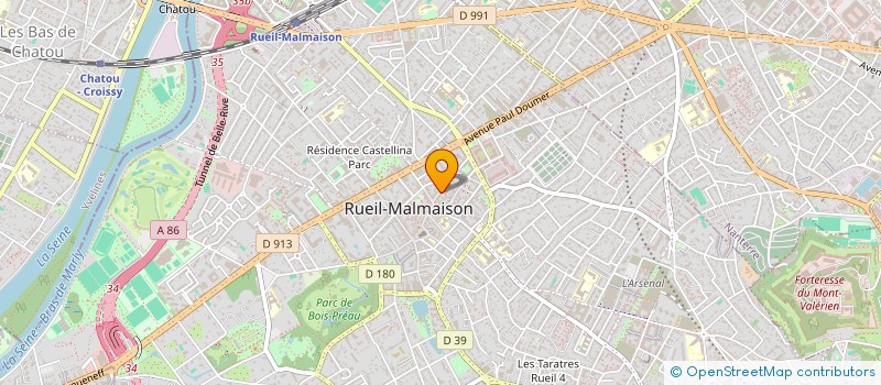 localisation de l'entreprise VANESSA PORTE INVEST à RUEIL-MALMAISON