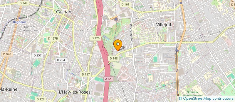 localisation de l'entreprise VANESSA ROUTAGE  VILLEJUIF