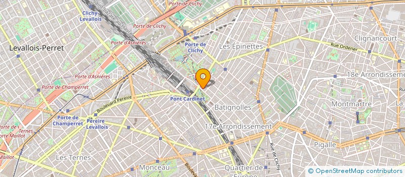 localisation de l'entreprise VANESSA SEWARD SARL  PARIS