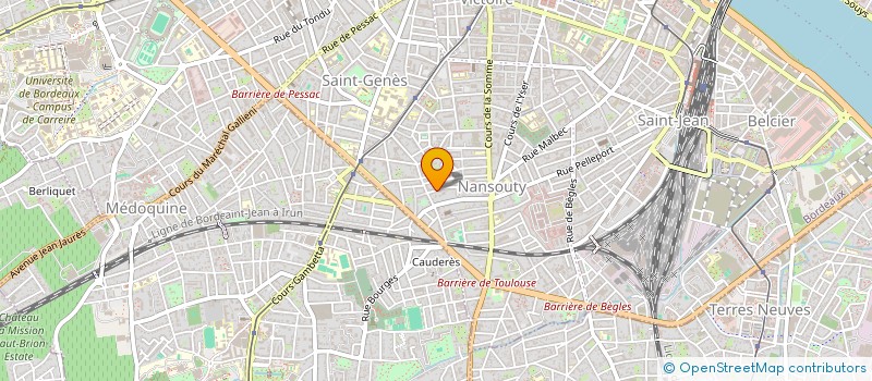 localisation de l'entreprise VANESSA VANQUICKELBERGHE  BORDEAUX