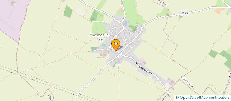 localisation de l'entreprise VANESSE-BRIDOUX à AVESNES-LE-SEC