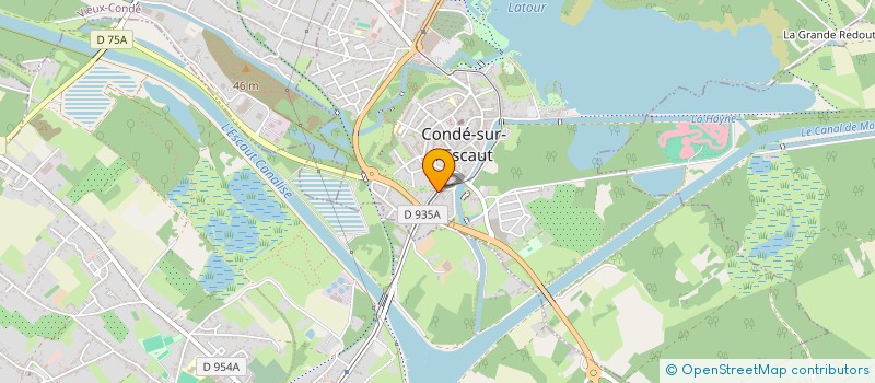 localisation de l'entreprise VANESSE CARCEL SARL  CONDE-SUR-L'ESCAUT