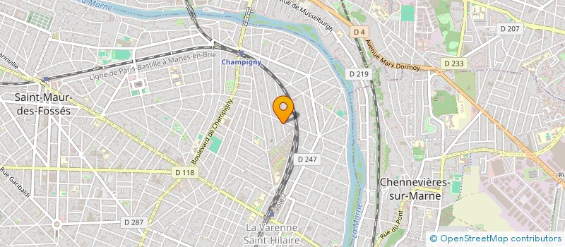 localisation de l'entreprise VANESSE CONSEIL à SAINT-MAUR-DES-FOSSES