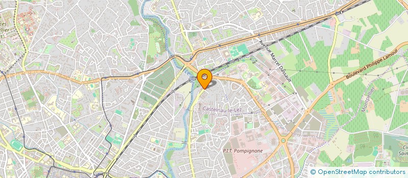 localisation de l'entreprise VANEXPORT à CASTELNAU-LE-LEZ