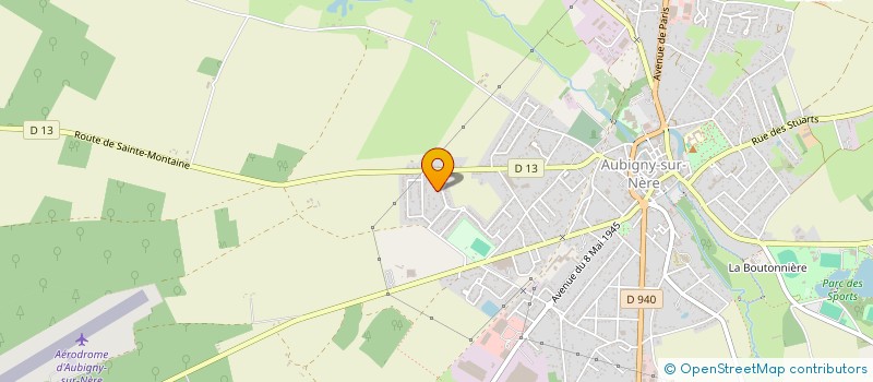 localisation de l'entreprise VANG IMMO  AUBIGNY-SUR-NERE