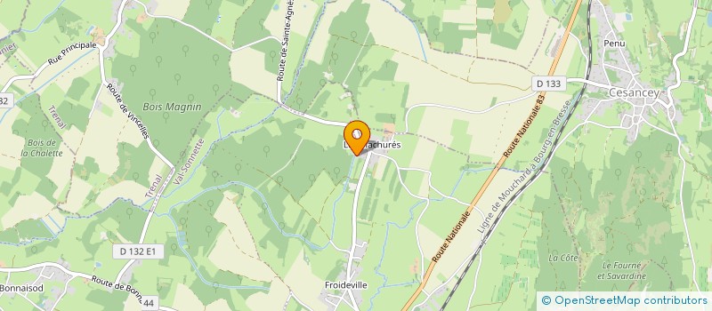 localisation de l'entreprise VANGO  SAINTE-AGNES