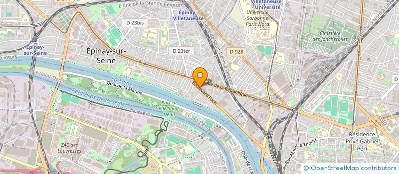 localisation de l'entreprise VANGUARD à EPINAY-SUR-SEINE