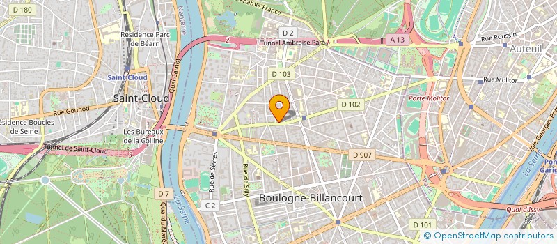 localisation de l'entreprise VANGUARD AI à BOULOGNE-BILLANCOURT