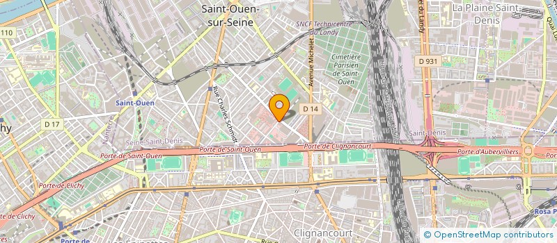 localisation de l'entreprise VANGUARD ASSOCIES à SAINT-OUEN-SUR-SEINE