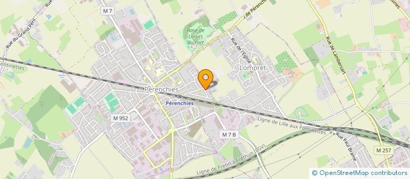 localisation de l'entreprise VANGUARD LOCATION  PERENCHIES