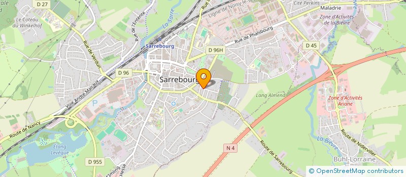 localisation de l'entreprise VANGUARD MANAGEMENT SOLUTIONS  SARREBOURG