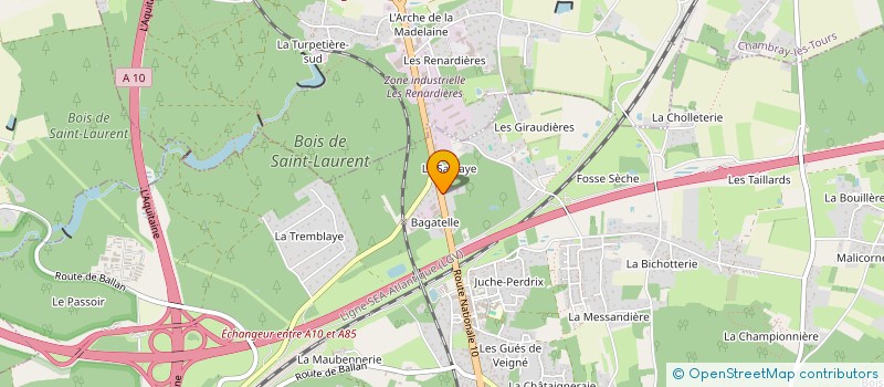 localisation de l'entreprise VANGUARD REAL ESTATE  VEIGNE