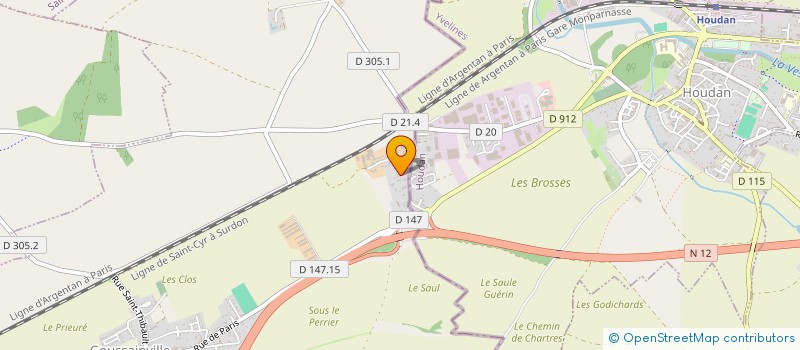 localisation de l'entreprise VANHALST INDIVISION à GOUSSAINVILLE